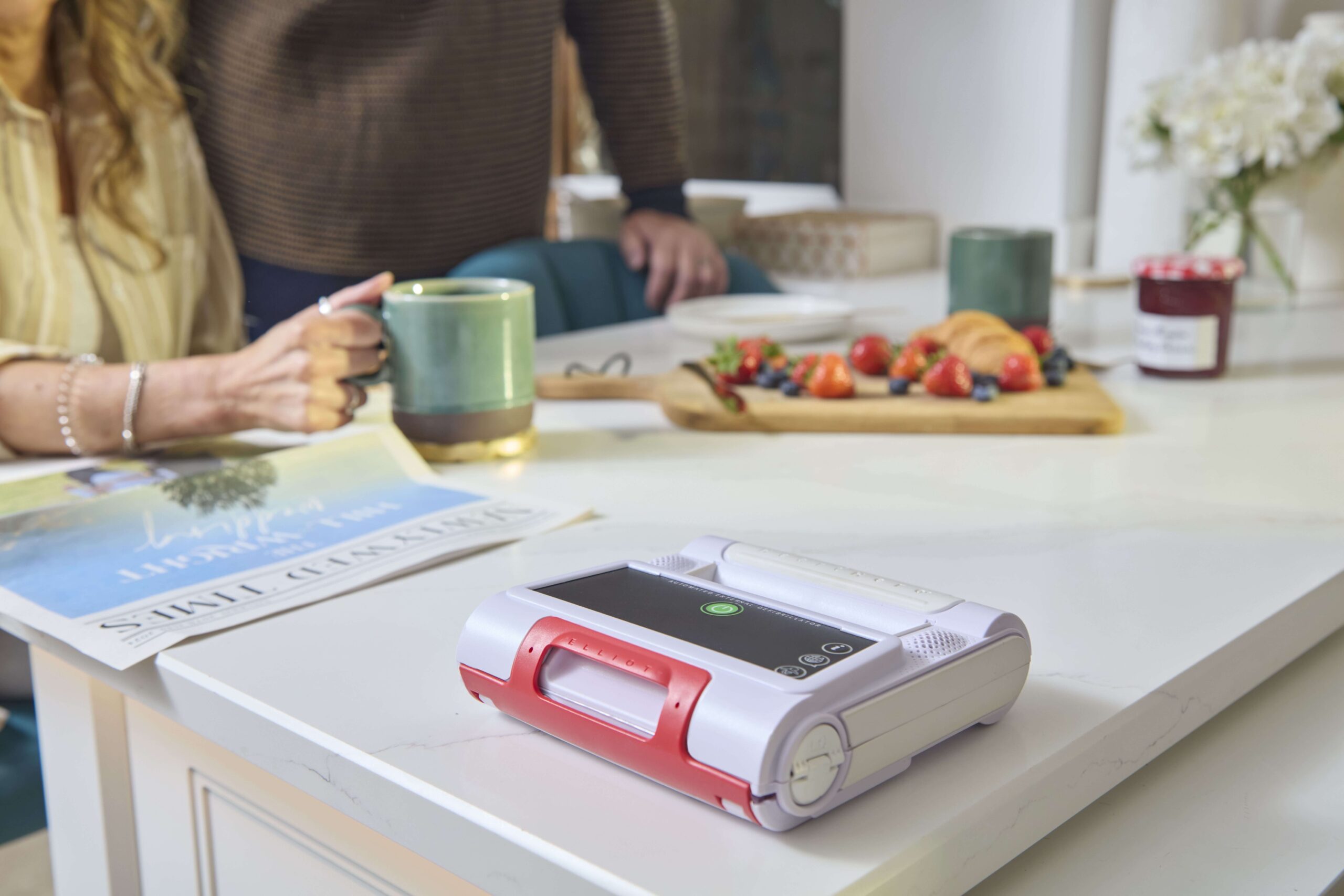 Heart Hero Defib in your kitchen
