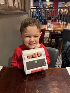 A tale of two heroes, big and small – Dave and Ezra’s story